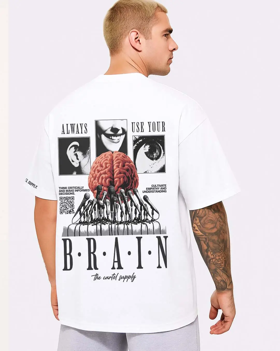 Critical Mass 300GSM Super Heavyweight Oversized T-Shirt