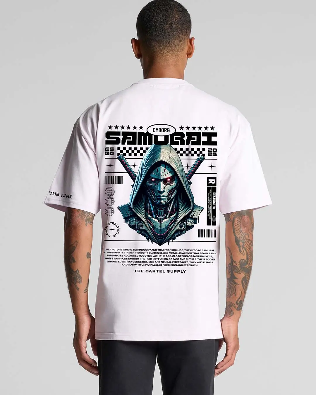Mech Shogun 300GSM Super Heavyweight Oversized T-Shirt