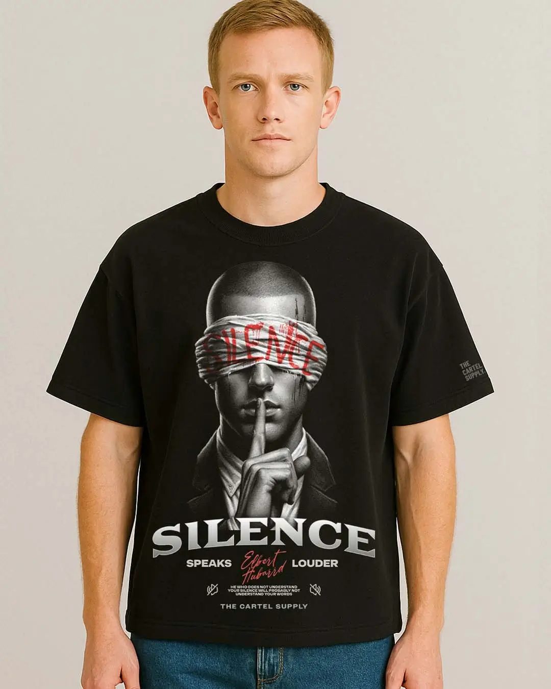 Mute Rebellion 300GSM Super Heavyweight Oversized T-Shirt