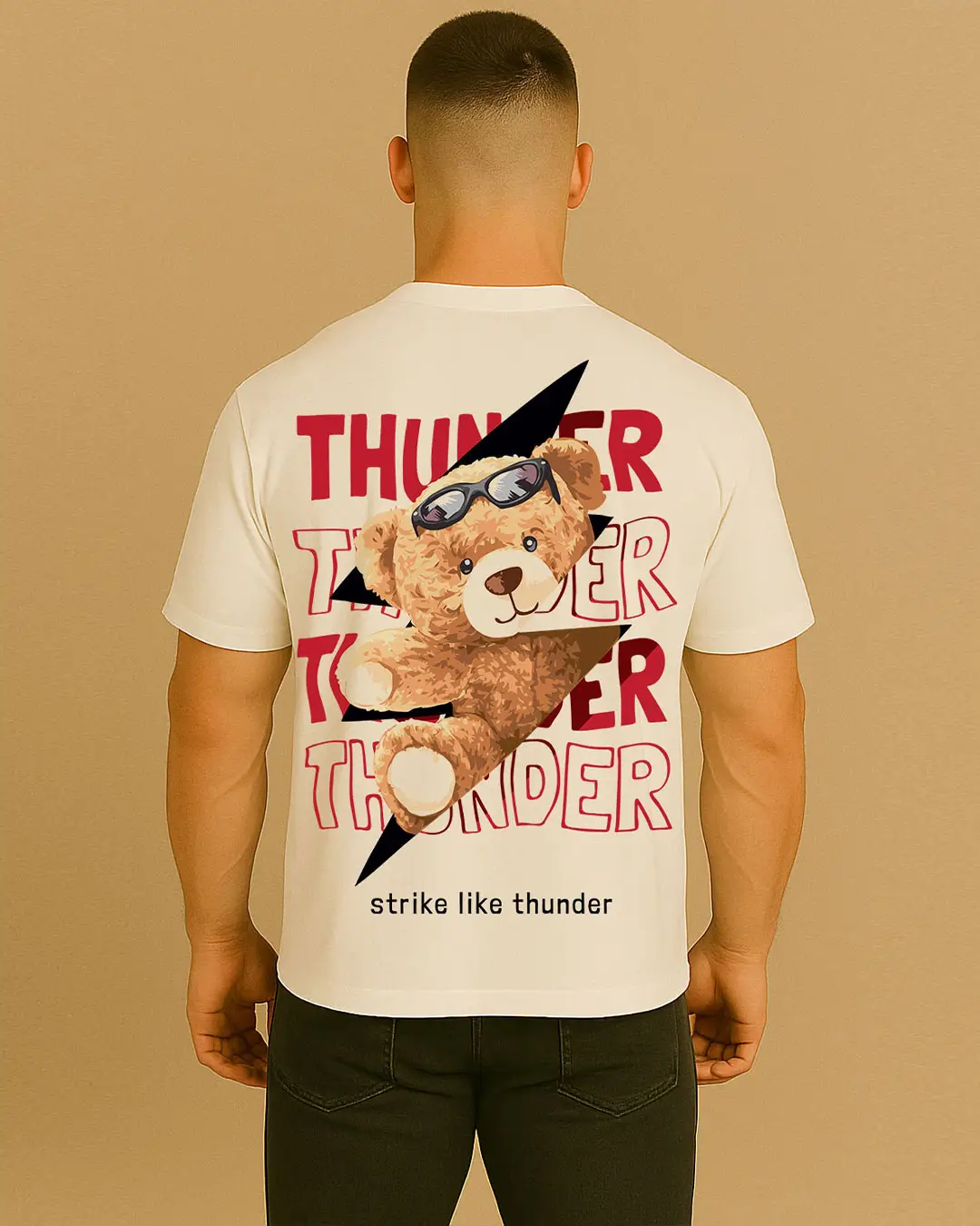 Bearshock 300GSM Super Heavyweight Oversized T-Shirt