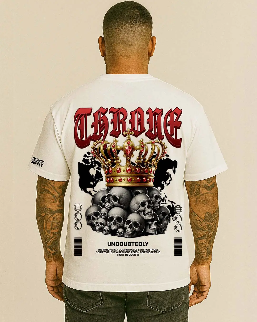 Blood Crown 300GSM Super Heavyweight Oversized T-Shirt