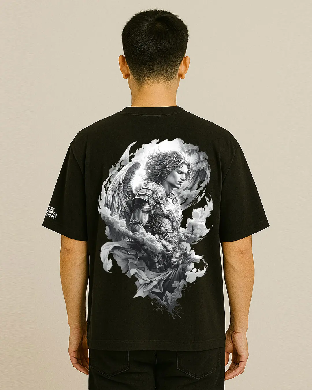 Celestial Sentinel 300GSM Super Heavyweight Oversized T-Shirt