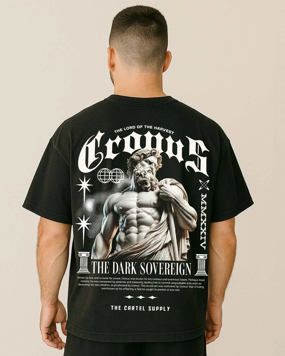 Dark Sovereign 300GSM Super Heavyweight Oversized T-Shirt
