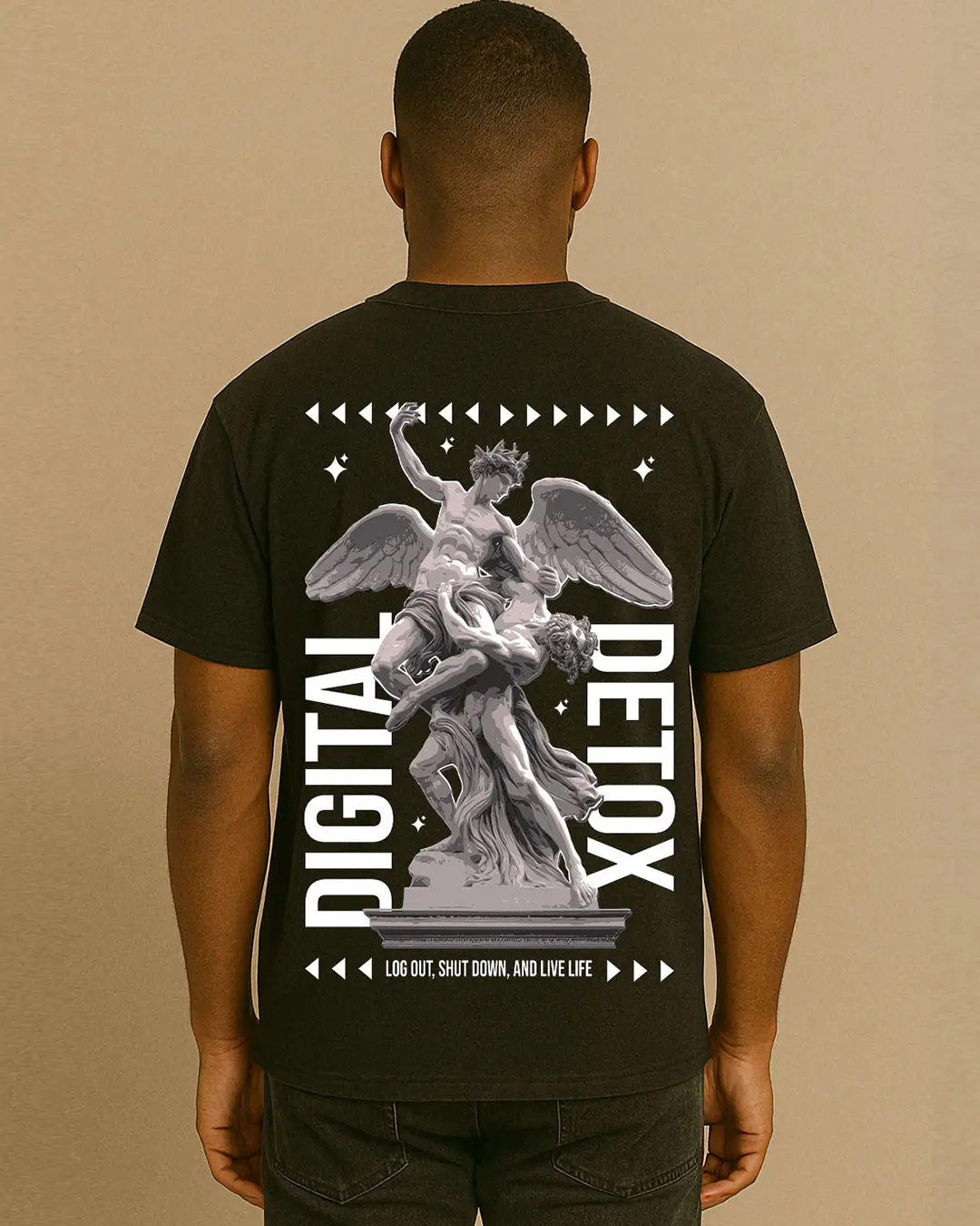 Digital Exodus 300GSM Super Heavyweight Oversized T-Shirt