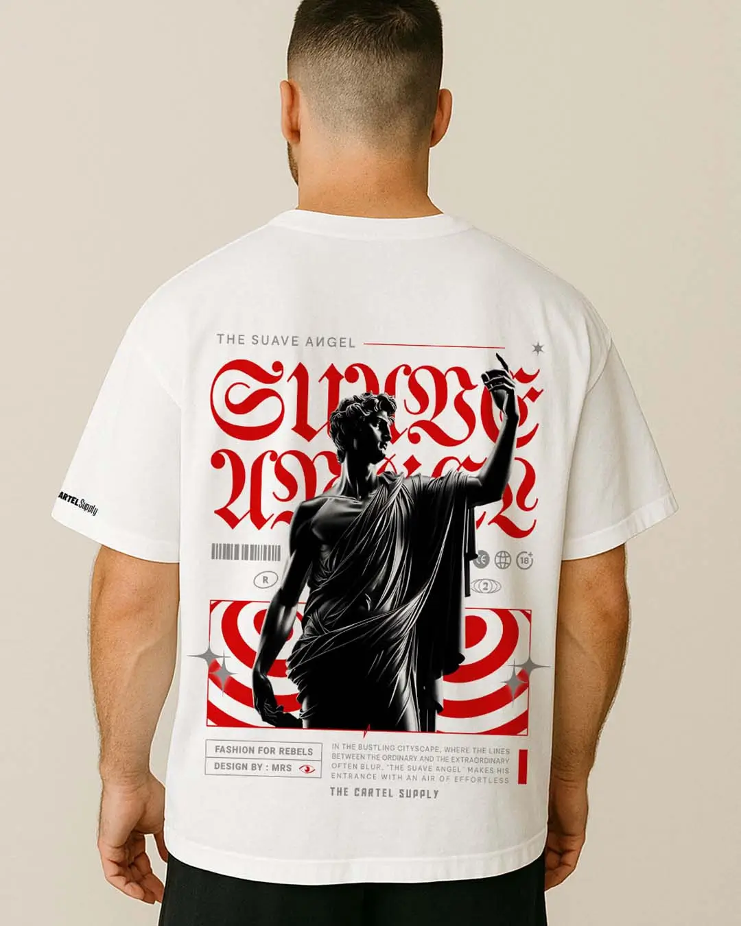 Gospel Mode 300GSM Super Heavyweight Oversized T-Shirt