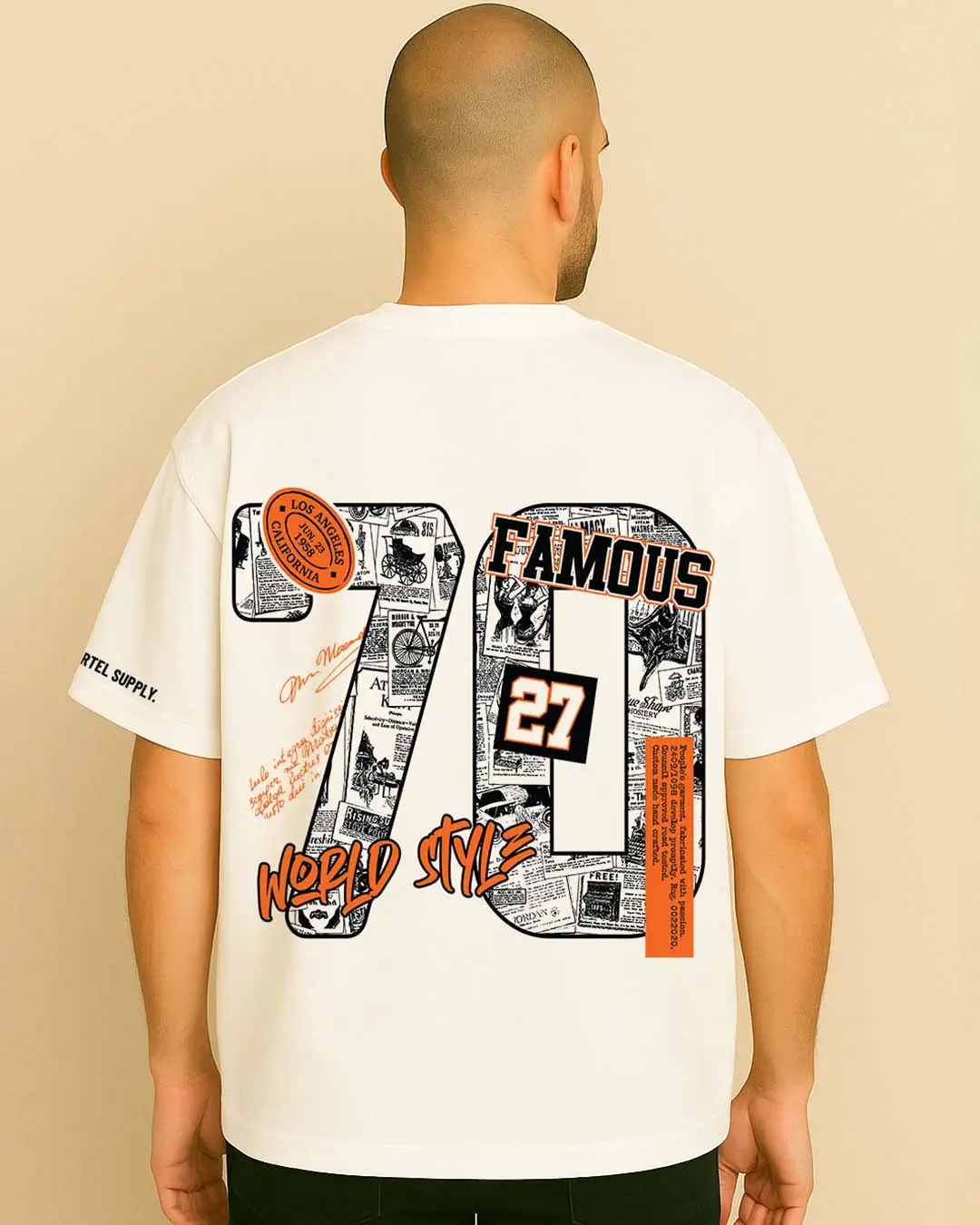 Issue No. 70 300GSM Super Heavyweight Oversized T-Shirt