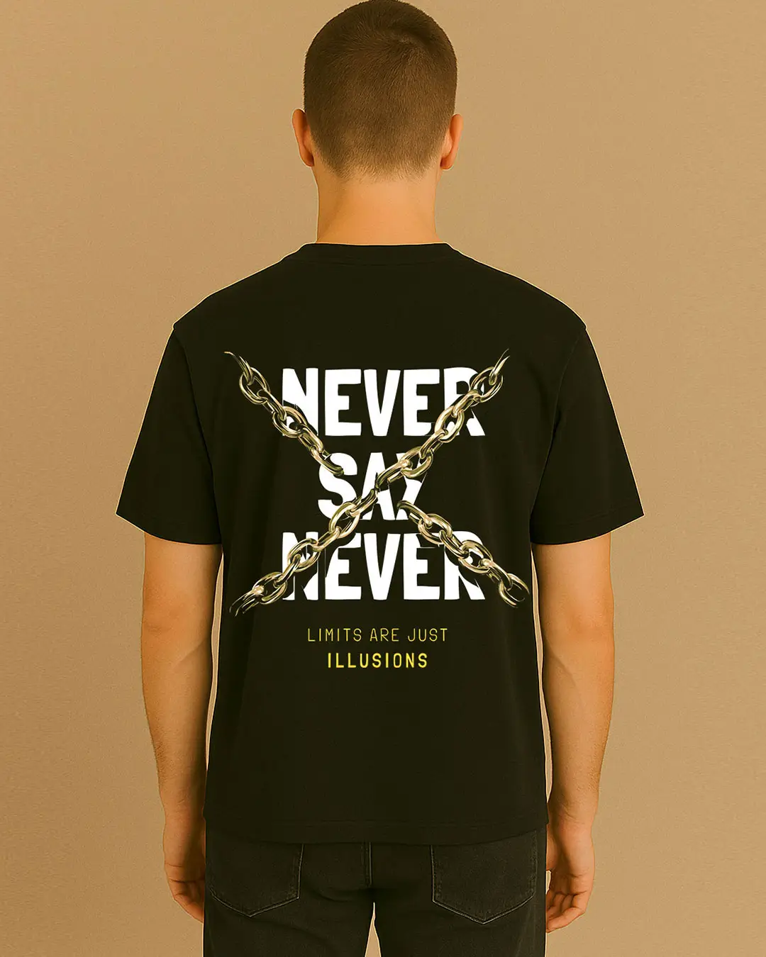 Never Fold 300GSM Super Heavyweight Oversized T-Shirt