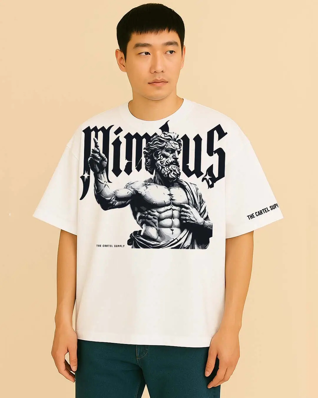 Power Surge 300GSM Super Heavyweight Oversized T-Shirt