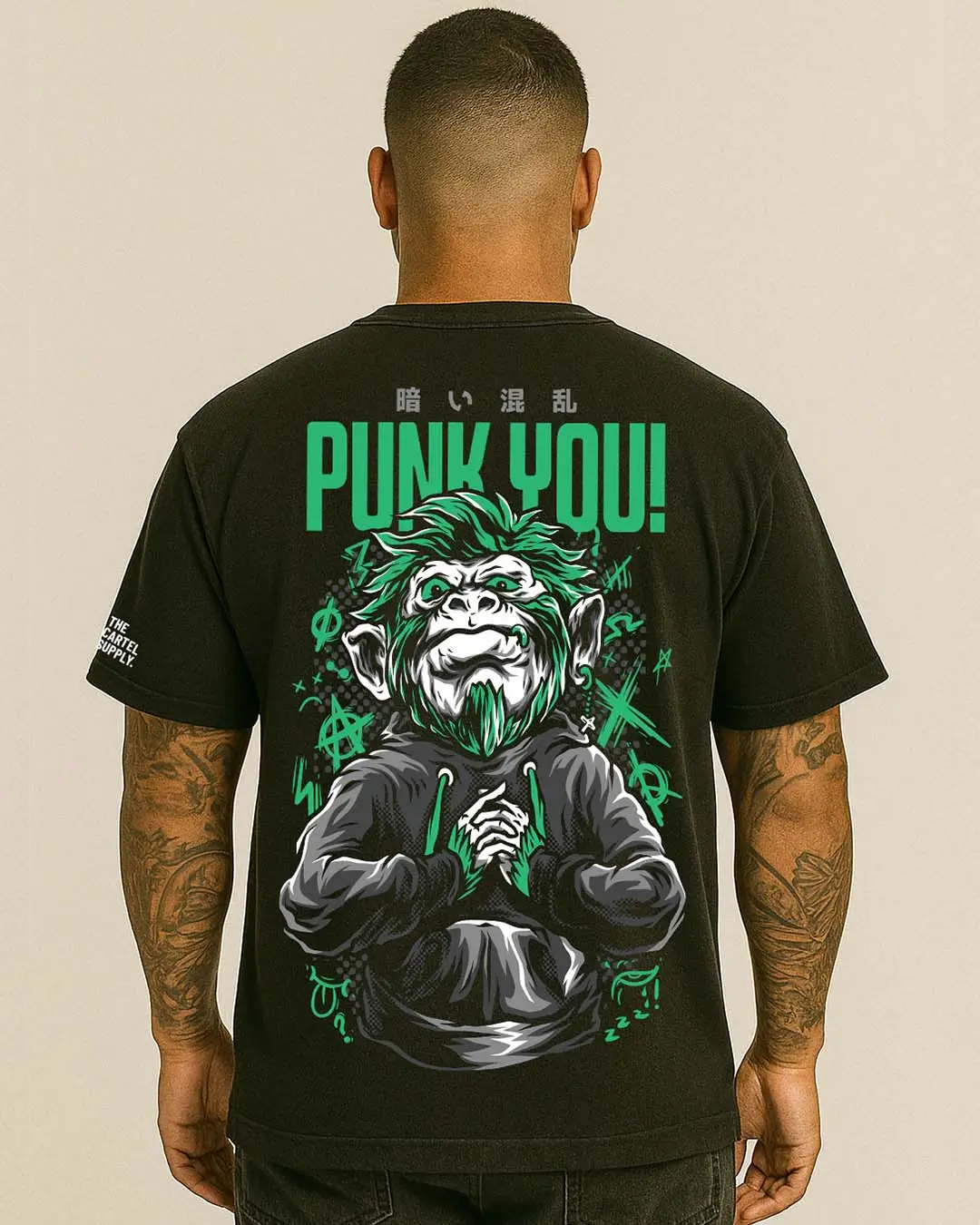 Primal Punk 300GSM Super Heavyweight Oversized T-Shirt