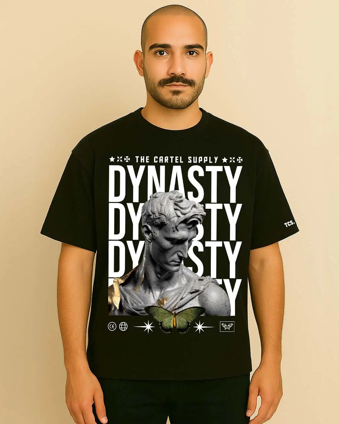 Silent Dynasty 300GSM Super Heavyweight Oversized T-Shirt