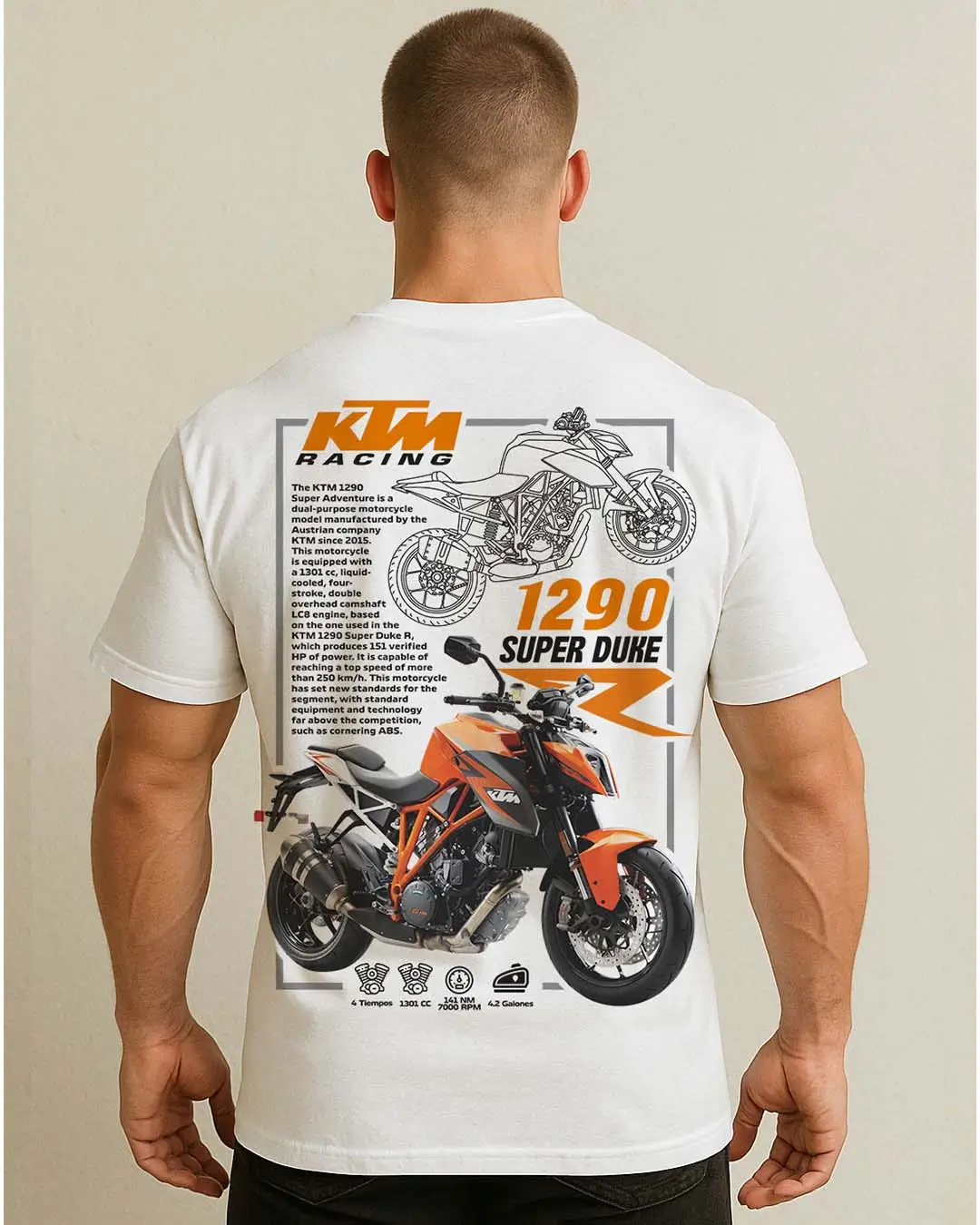 Torque Junkie 300GSM Super Heavyweight Oversized T-Shirt