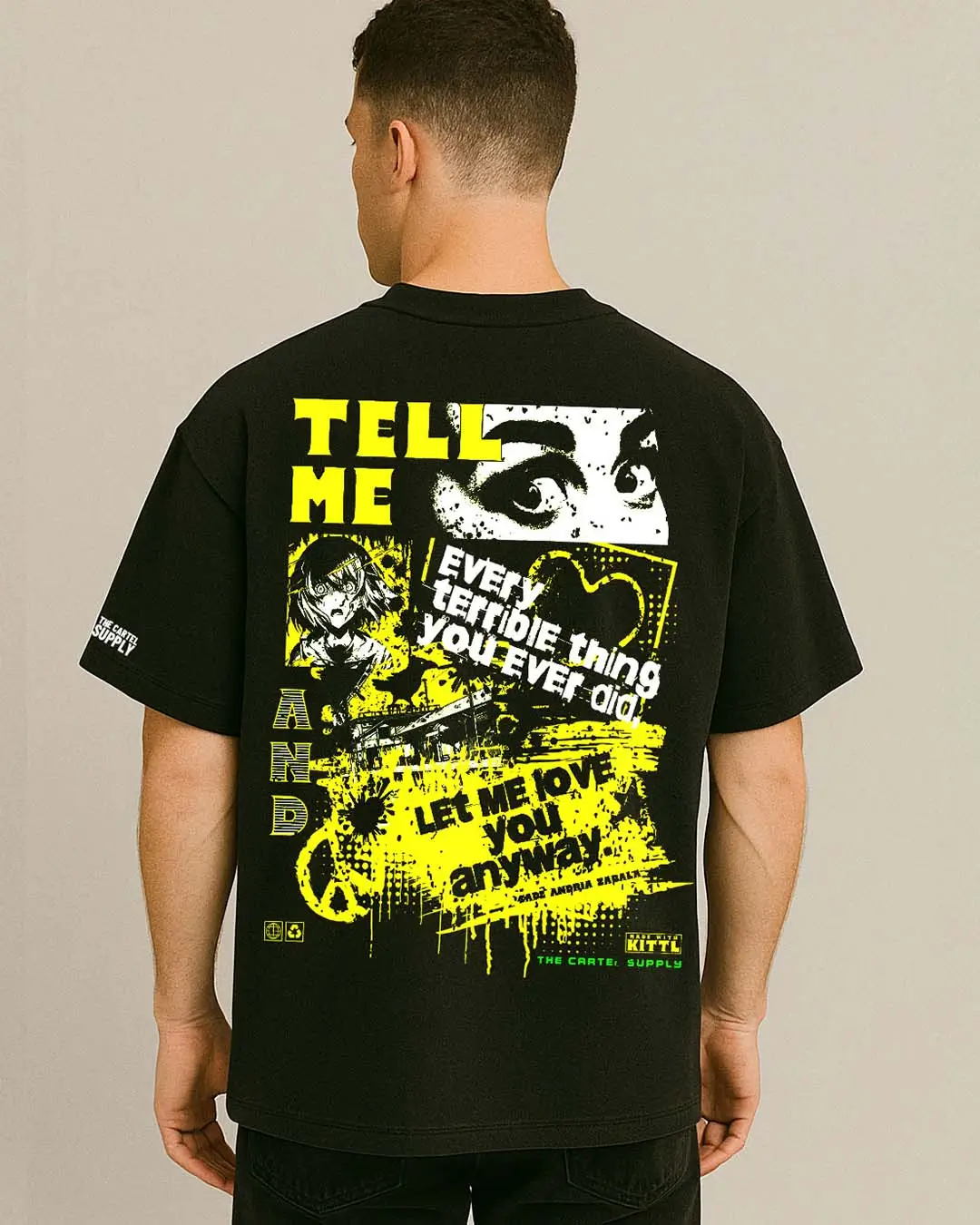 Toxic Romance 300GSM Super Heavyweight Oversized T-Shirt