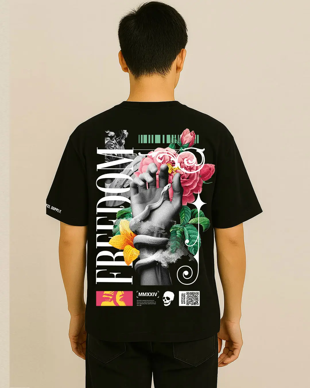 Wild Liberty 300GSM Super Heavyweight Oversized T-Shirt