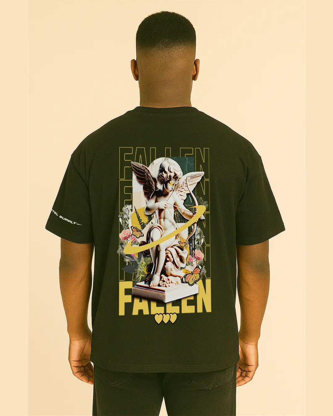 Fallen Bloom 300GSM Super Heavyweight Oversized T-Shirt