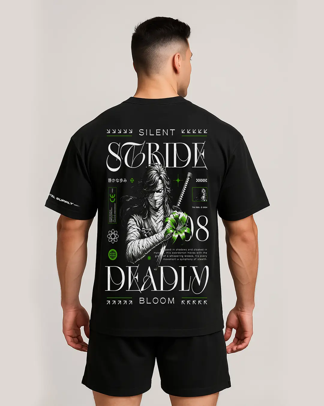 Ghost Petal 300GSM Super Heavyweight Oversized T-Shirt