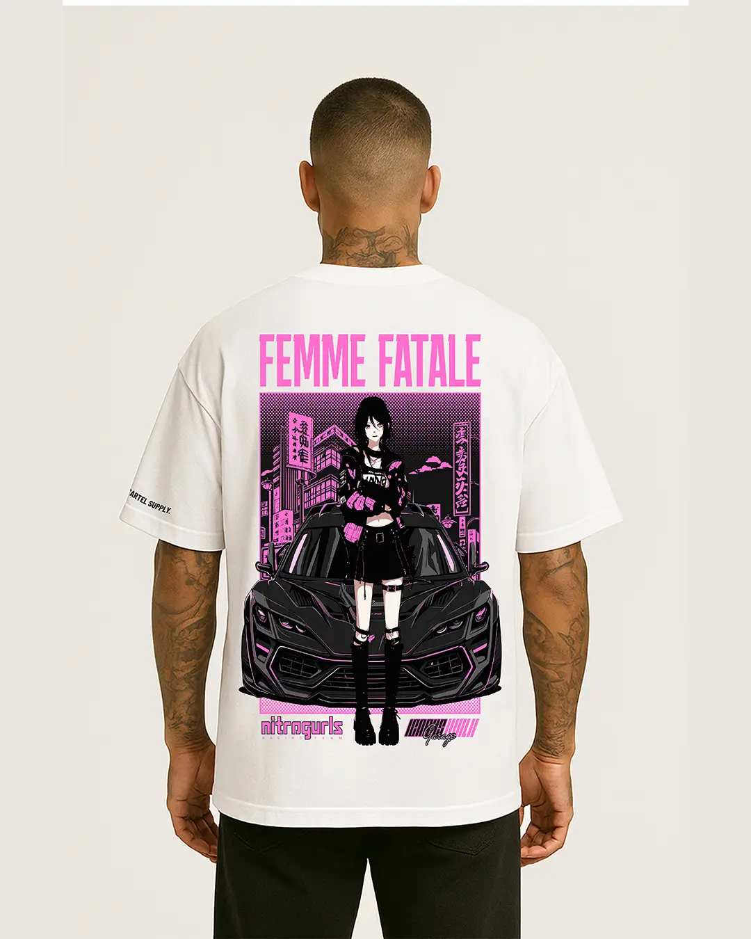 Neon Queen 300GSM Super Heavyweight Oversized T-Shirt