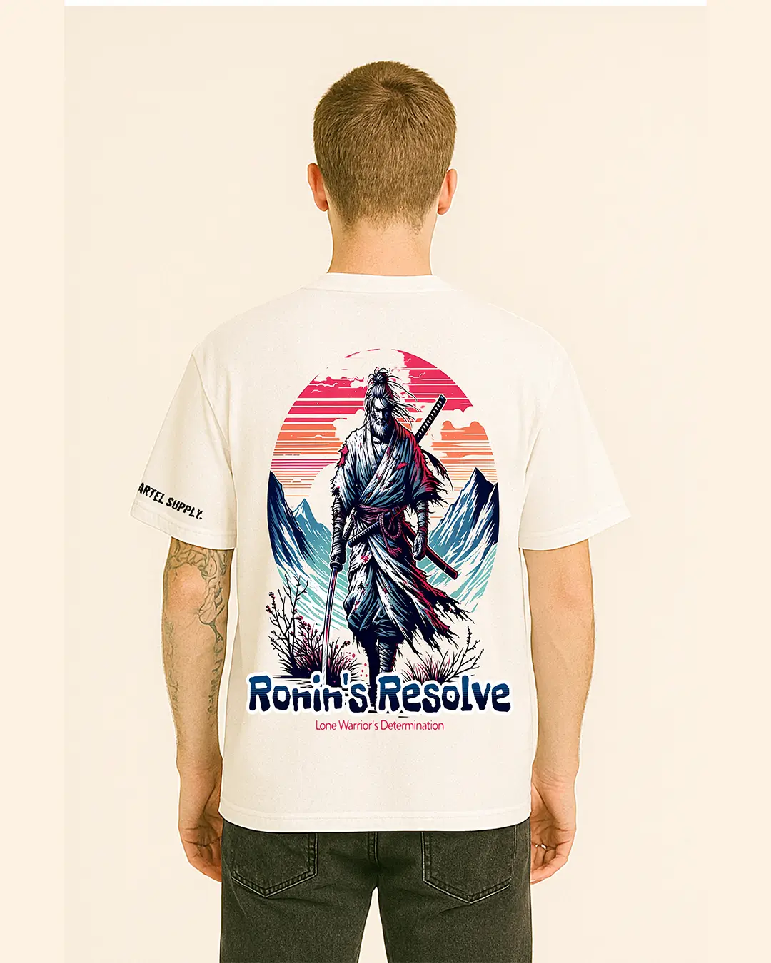 Silent Resolve 300GSM Super Heavyweight Oversized T-Shirt