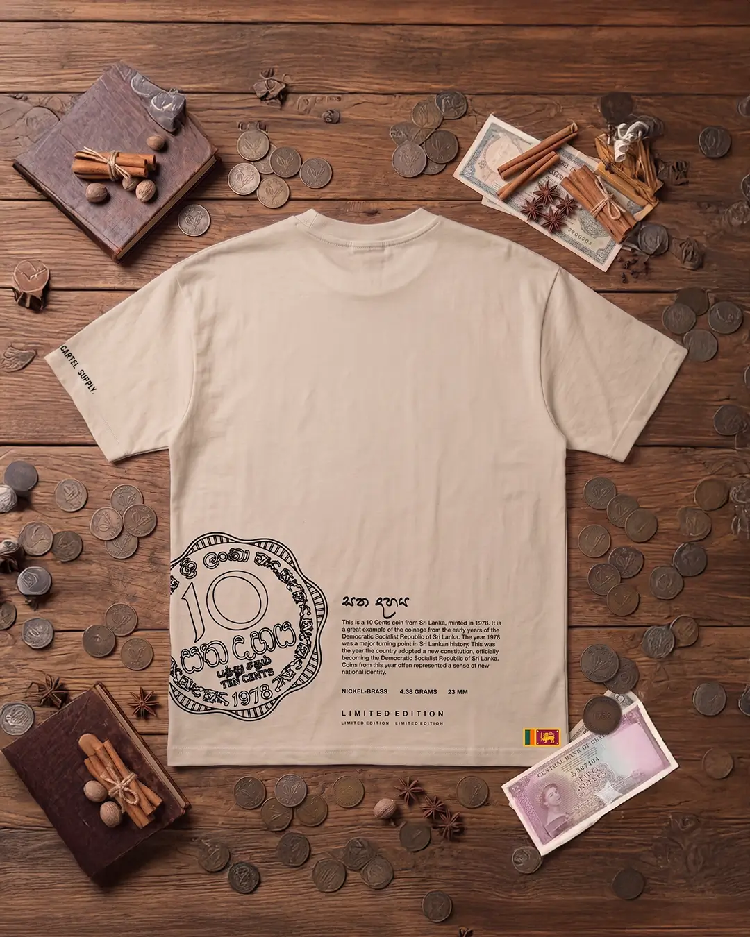Satha 10 300GSM Super Heavyweight Oversized T-Shirt