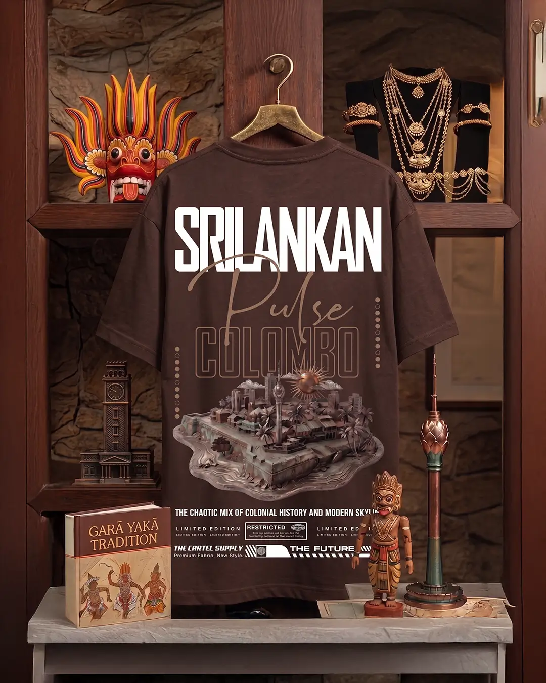 Colombo 300GSM Super Heavyweight Oversized T-Shirt