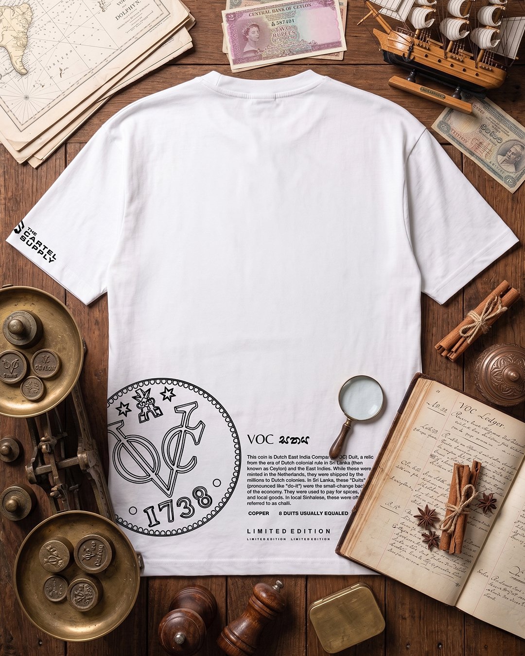 VOC Sathaya 300GSM Super Heavyweight Oversized T-Shirt