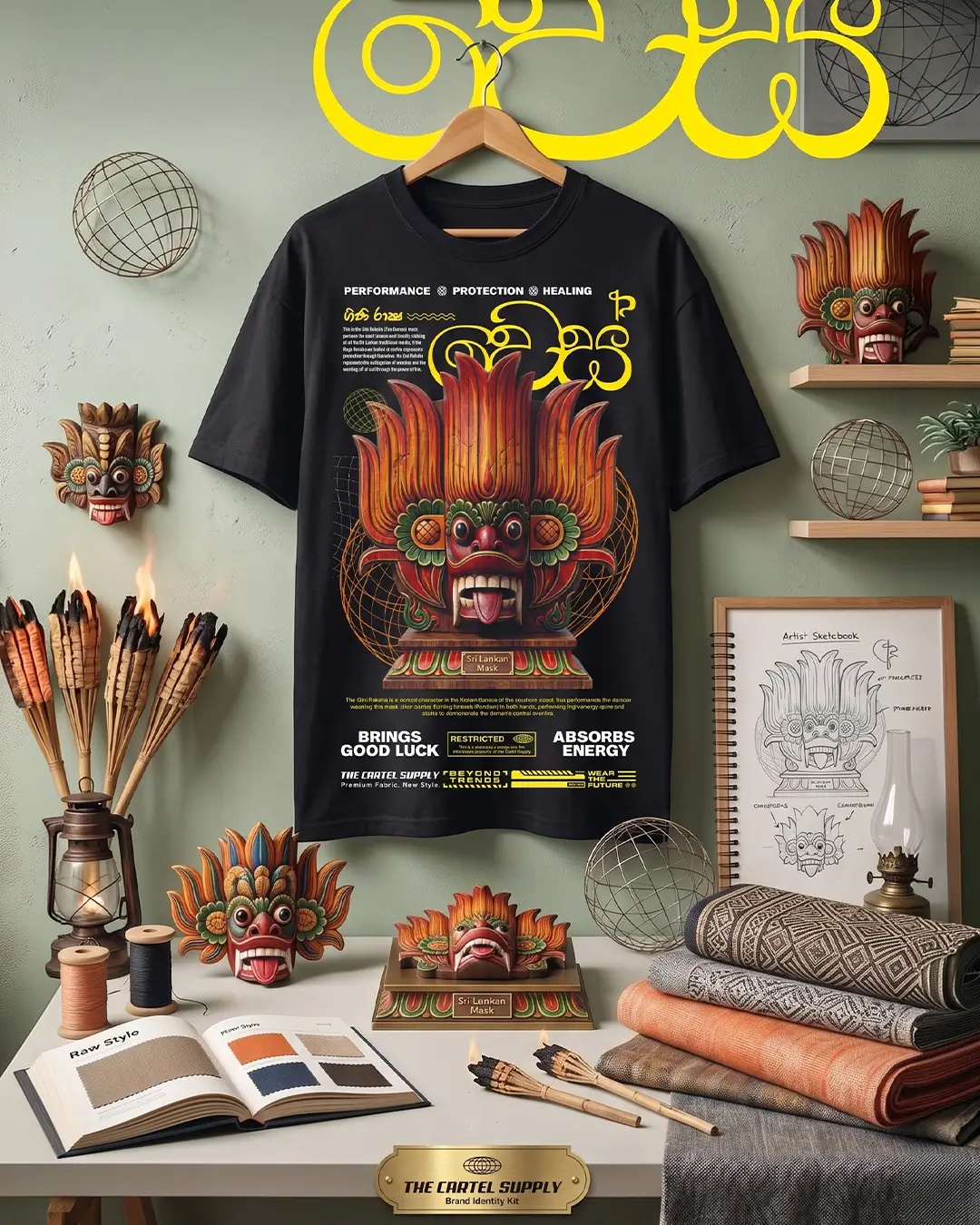 Wes 300GSM Super Heavyweight Oversized T-Shirt