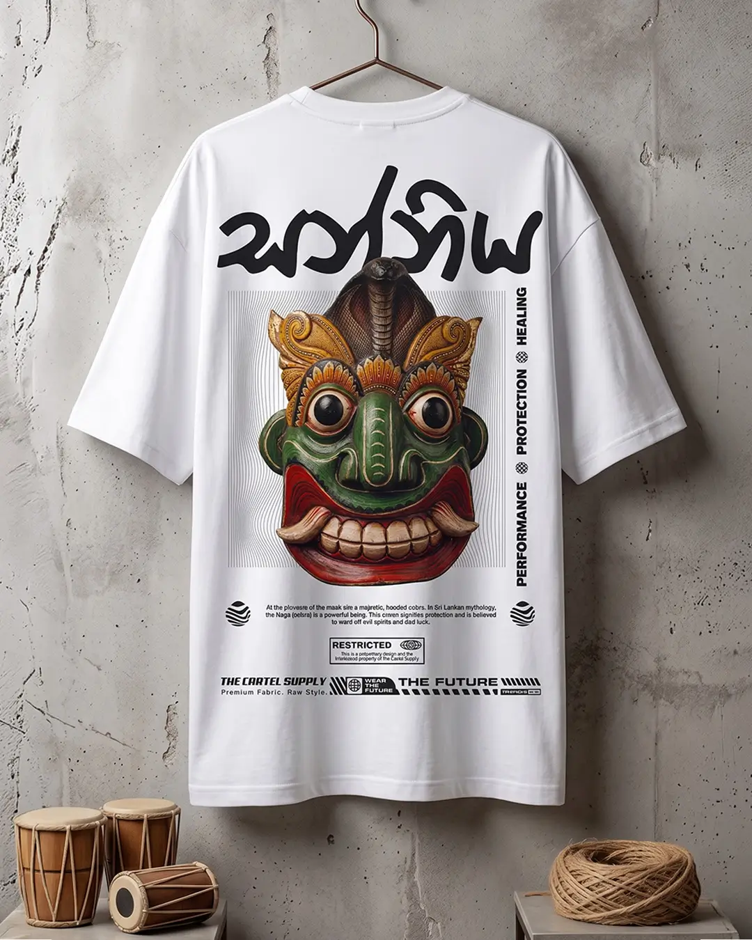 Sanniya 300GSM Super Heavyweight Oversized T-Shirt