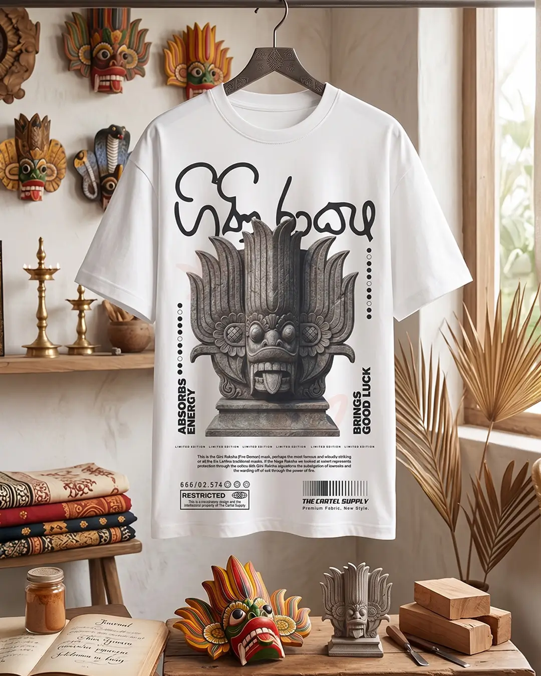 Giniraksha 300GSM Super Heavyweight Oversized T-Shirt