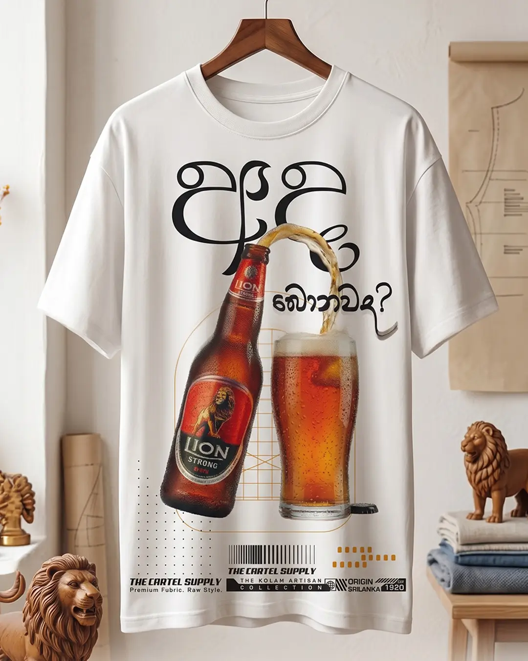 Ada Bonawada 300GSM Super Heavyweight Oversized T-Shirt