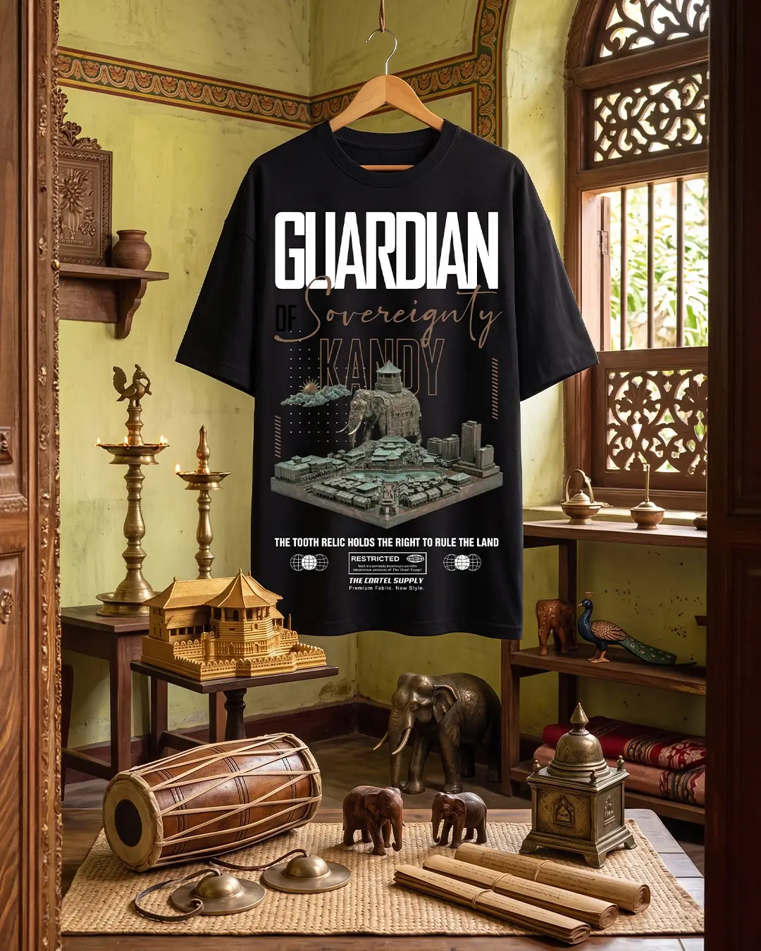 Kandy 300GSM Super Heavyweight Oversized T-Shirt