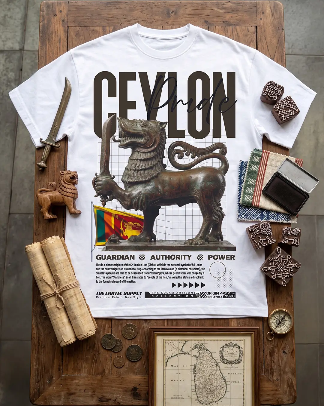 Ceylon 300GSM Super Heavyweight Oversized T-Shirt
