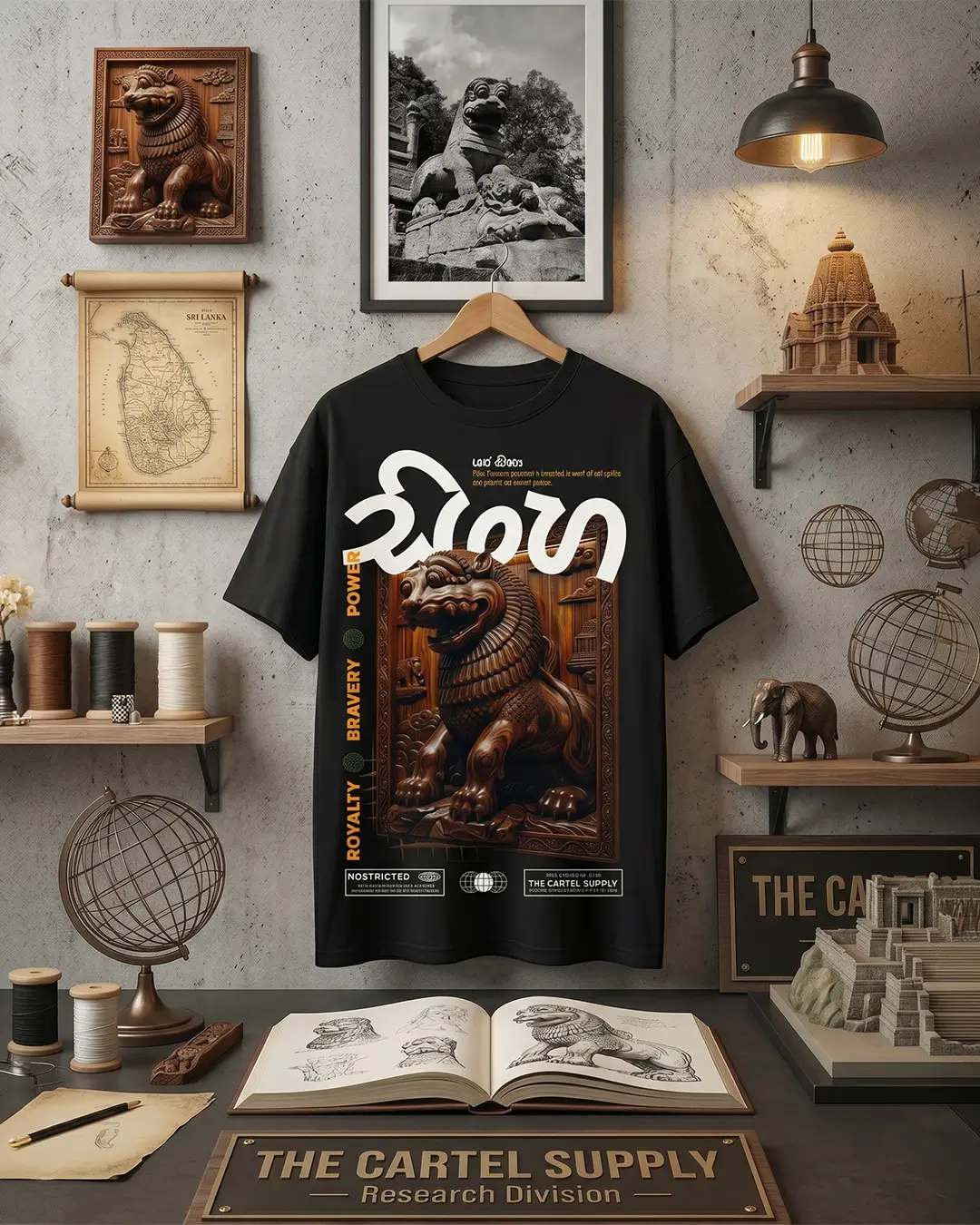 Sinha 300GSM Super Heavyweight Oversized T-Shirt